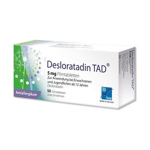 TAD Pharma Desloratadin TAD 5mg Filmtabletten 50 Stück