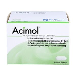 Dr. Pfleger Arzneimittel ACIMOL 500 mg Filmtabletten Blasengesundheit
