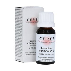 CERES Heilmittel GmbH CERES Geranium robertianum Urtinktur 20 Milliliter