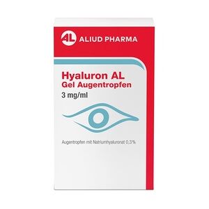 Aliud HYALURON AL Gel Augentropfen 3 mg/ml 2x10 Milliliter