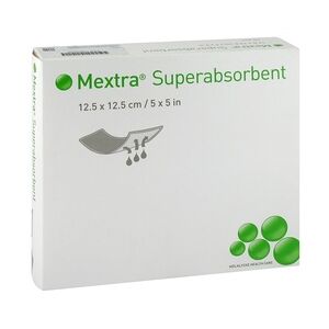 Kohlpharma GmbH MEXTRA Superabsorbent Verband 12,5x12,5 cm 10 Stück