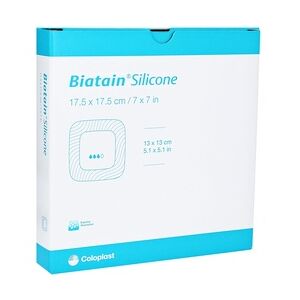 Coloplast BIATAIN Silicone Schaumverband 17,5x17,5 cm 5 Stück