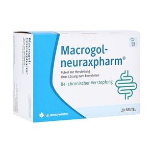 neuraxpharm Arzneimittel GmbH Macrogol-neuraxpharm Pulver zur Herstellung einer Lösung zum Einnehmen 20 Stück