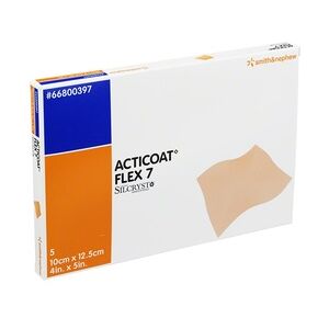 Smith & Nephew GmbH - Woundmanagement ACTICOAT Flex 7 10x12,5 cm Verband 5 Stück