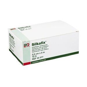 LOHMANN & RAUSCHER SILKAFIX Heftpfl.2,5 cmx5 m Pappkern 12 Stück