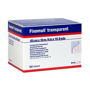 BSN Medical FIXOMULL transparent 10 cmx10 m 1 Stück