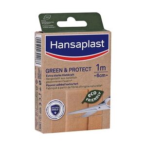 BEIERSDORF HANSAPLAST Green & Protect Pflaster 6 cmx1 m 1 Stück