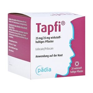 Pädia GmbH Tapfi 25mg/25mg Pflaster 20 Stück