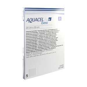 ConvaTec (Germany) GmbH AQUACEL Ag+ Extra 20x30 cm Kompressen 5 Stück