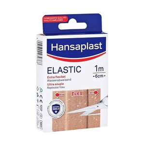 BEIERSDORF HANSAPLAST Elastic Pflaster 6 cmx1 m 1 Stück