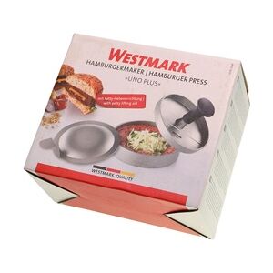 Westmark 62322260 Uno Plus Hamburgermaker   Aluminium   Spülmaschinengeeignet