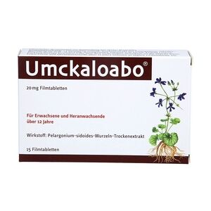 Umckaloabo 20 mg Filmtabletten Husten & Bronchitis