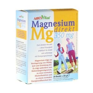 Amosvital MAGNESIUM DIREKT 350 mg Beutel 20 Stück