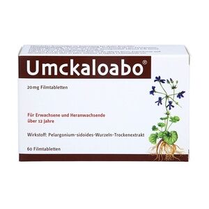 Umckaloabo 20 mg Filmtabletten Husten & Bronchitis