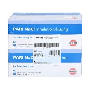 Pari NaCl Inhalationslösung Ampullen Allergie Nasenbehandlung 0.3 l