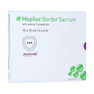 Avitamed GmbH MEPILEX Border Sacrum Schaumverb.15x15 cm steril 5 Stück