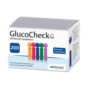 AKTIVMED GMBH GLUCOCHECK Lanzetten Universal 200 Stück