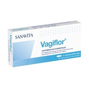 CHEPLAPHARM Arzneimittel GmbH VAGIFLOR Vaginalzäpfchen 12 Stück