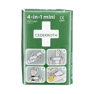 CEDERROTH 4-in-1 Blutstiller-Verband, mini