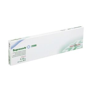 LOHMANN & RAUSCHER SUPRASORB X+PHMB HydroBalance Tamponade 2x21 cm 5 Stück