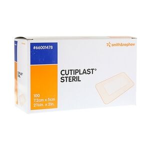 ToRa Pharma GmbH CUTIPLAST steril Wundverband 5x7,2 cm 100 Stück