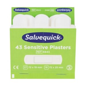 Salvequick Pflaster sensible 6943 Allergiker 43 St./Pack.