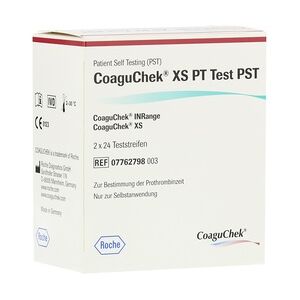 Roche COAGUCHEK XS PT Test PST 2x24 Stück