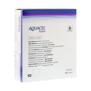 ConvaTec (Germany) GmbH AQUACEL Foam nicht adhäsiv 10x10 cm Verband 10 Stück