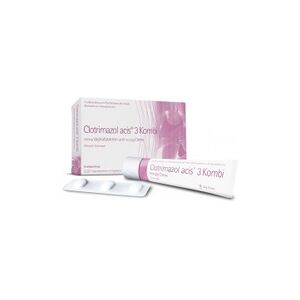 acis Arzneimittel CLOTRIMAZOL acis 3 Kombipackung Intimhygiene