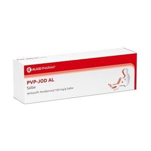 ALIUD Pharma PVP-JOD AL Salbe Wundheilung 0.3 kg