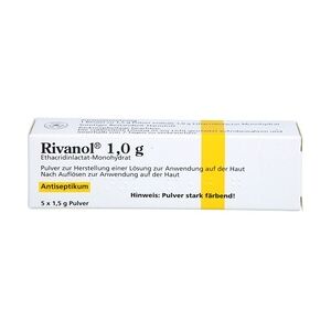 Senada RIVANOL 1,0 g Pulver Wundheilung