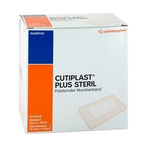 B2B Medical GmbH CUTIPLAST Plus steril 7,8x10 cm Verband 55 Stück