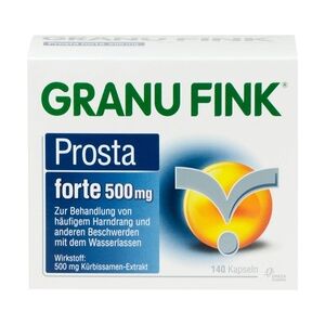 Omega Pharma GRANU FINK Prosta forte 500 mg Hartkapseln Harnwegserkrankungen