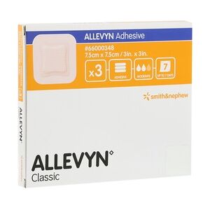 ACA Müller / ADAG Pharma ALLEVYN Adhesive 7,5x7,5 cm haftende Wundauflage 3 Stück