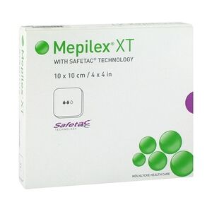 Kohlpharma GmbH MEPILEX XT 10x10 cm Schaumverband 5 Stück