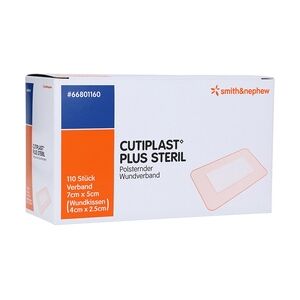 Smith & Nephew CUTIPLAST Plus steril 5x7 cm Verband 110 Stück