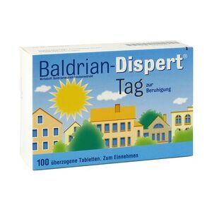 CHEPLAPHARM Arzneimittel GmbH Baldrian-Dispert Tag zur Beruhigung Überzogene Tabletten 100 Stück