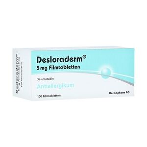 Dermapharm Desloraderm 5mg Filmtabletten 100 Stück