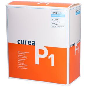 Curea P1 superabsorb.Wundauflage 20x20 cm 50 St Kompressen