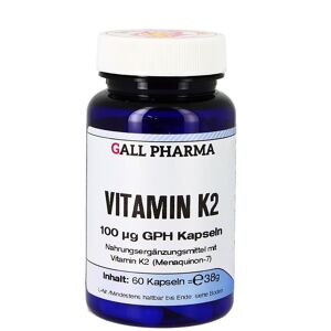 GALL PHARMA Vitamin K2 100 µg GPH Kapseln 60 St