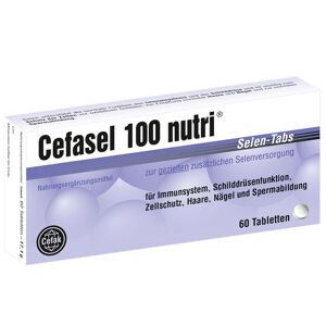 Cefasel nutri Cefasel 100 nutri Selen-Tabs 60 St Tabletten