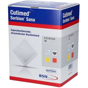 BSN Medical Cutimed Sorbion Sana Wundauflage 8,5x8,5 cm 48 St Pflaster