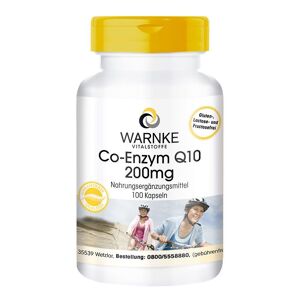 WARNKE Coenzym Q10 200 mg Kapseln 100 St