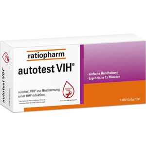 Autotest VIH HIV-Selbsttest ratiopharm 1 St Test