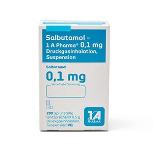 1 A Pharma Salbutamol 1A Pharma Spray 100 mcg 1 Spray (200 Dosis)