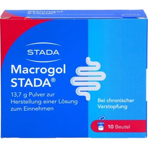 STADA Consumer Health Deutschland GmbH Macrogol Stada 13,7 g Plv.z.Her.e.Lsg.z.Einnehmen 10 St