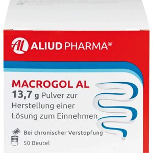 ALIUD Pharma GmbH Macrogol Al 13,7 g Plv.z.Her.e.Lsg.z.Einnehmen 50 St