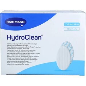 Paul Hartmann AG Hydroclean Kompressen 8x14 cm oval steril 10 St