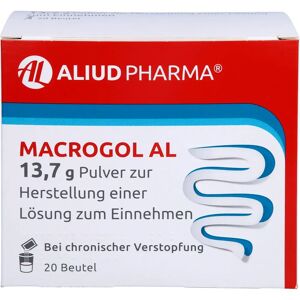 ALIUD Pharma GmbH Macrogol Al 13,7 g Plv.z.Her.e.Lsg.z.Einnehmen 20 St