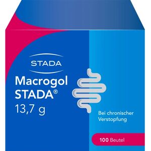 STADA Consumer Health Deutschland GmbH Macrogol Stada 13,7 g Plv.z.Her.e.Lsg.z.Einnehmen 100 St